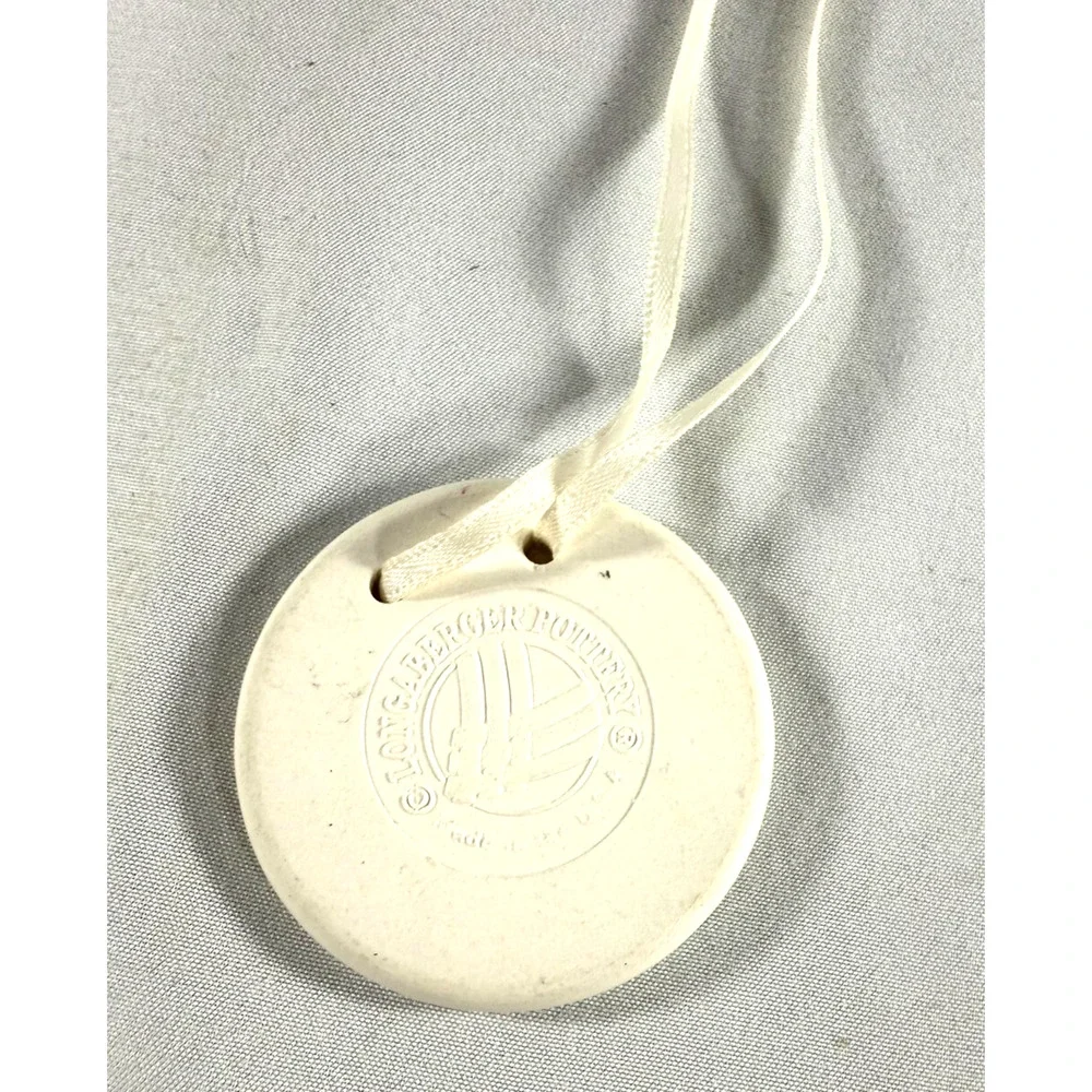 Longaberger Celebrations Pottery Tie-On